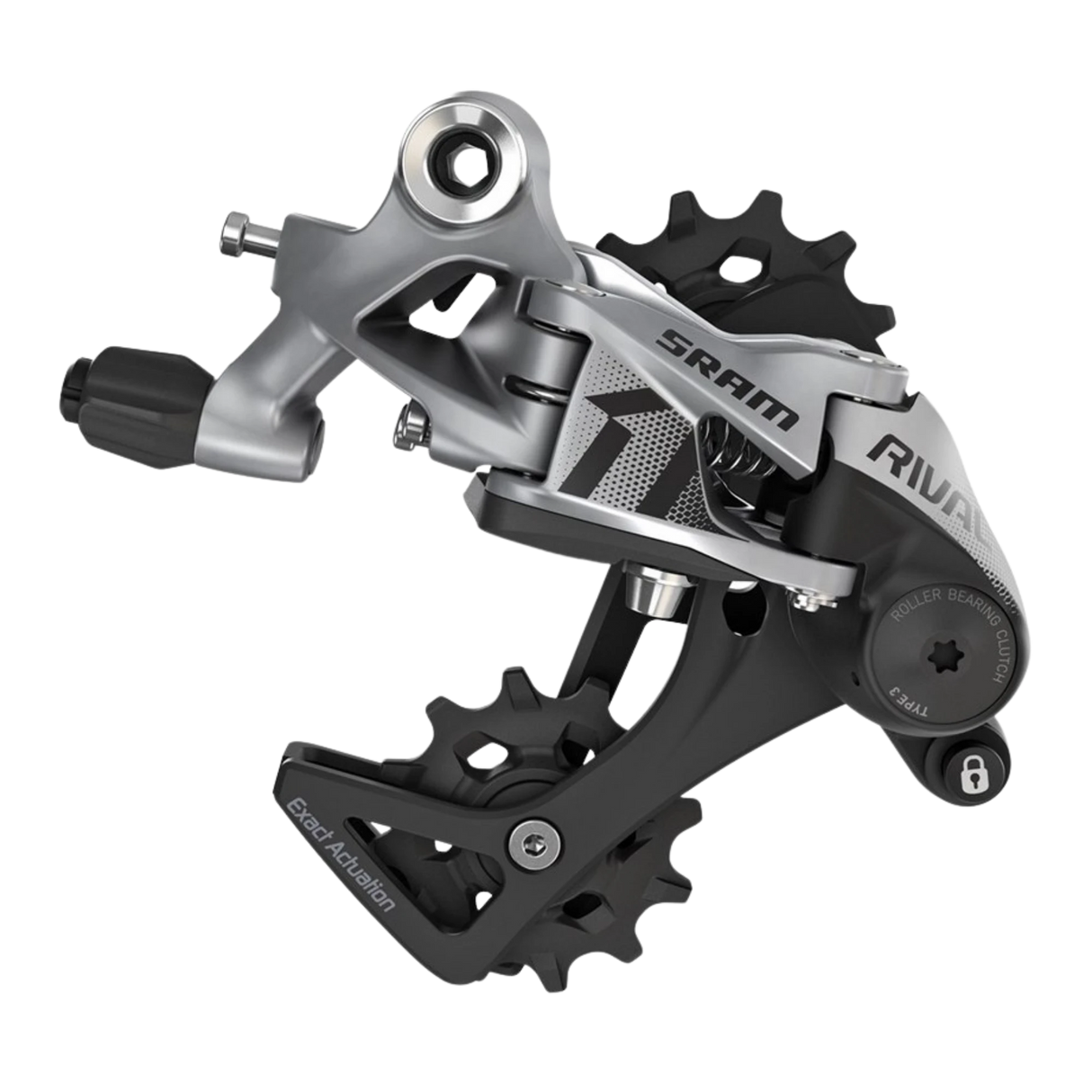 SRAM Rival 1 Type 3.0 Schaltwerk | 11-fach | Medium Cage | Schwarz
