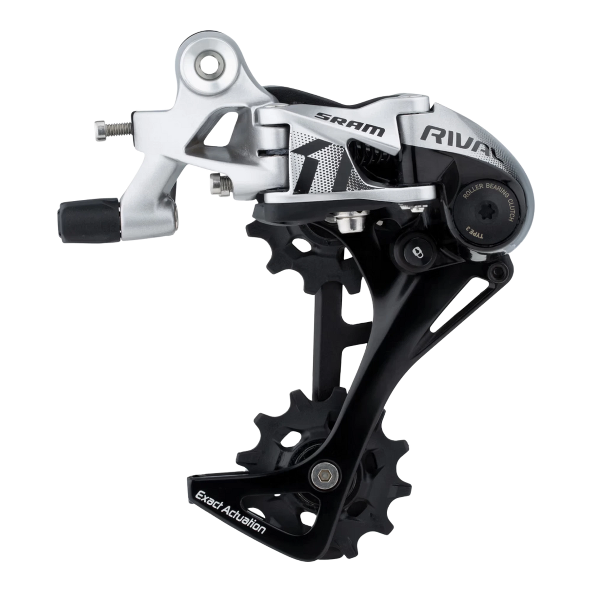 SRAM Rival 1 Schaltwerk | 11-fach | Medium Cage | 36 Zähne | Schwarz