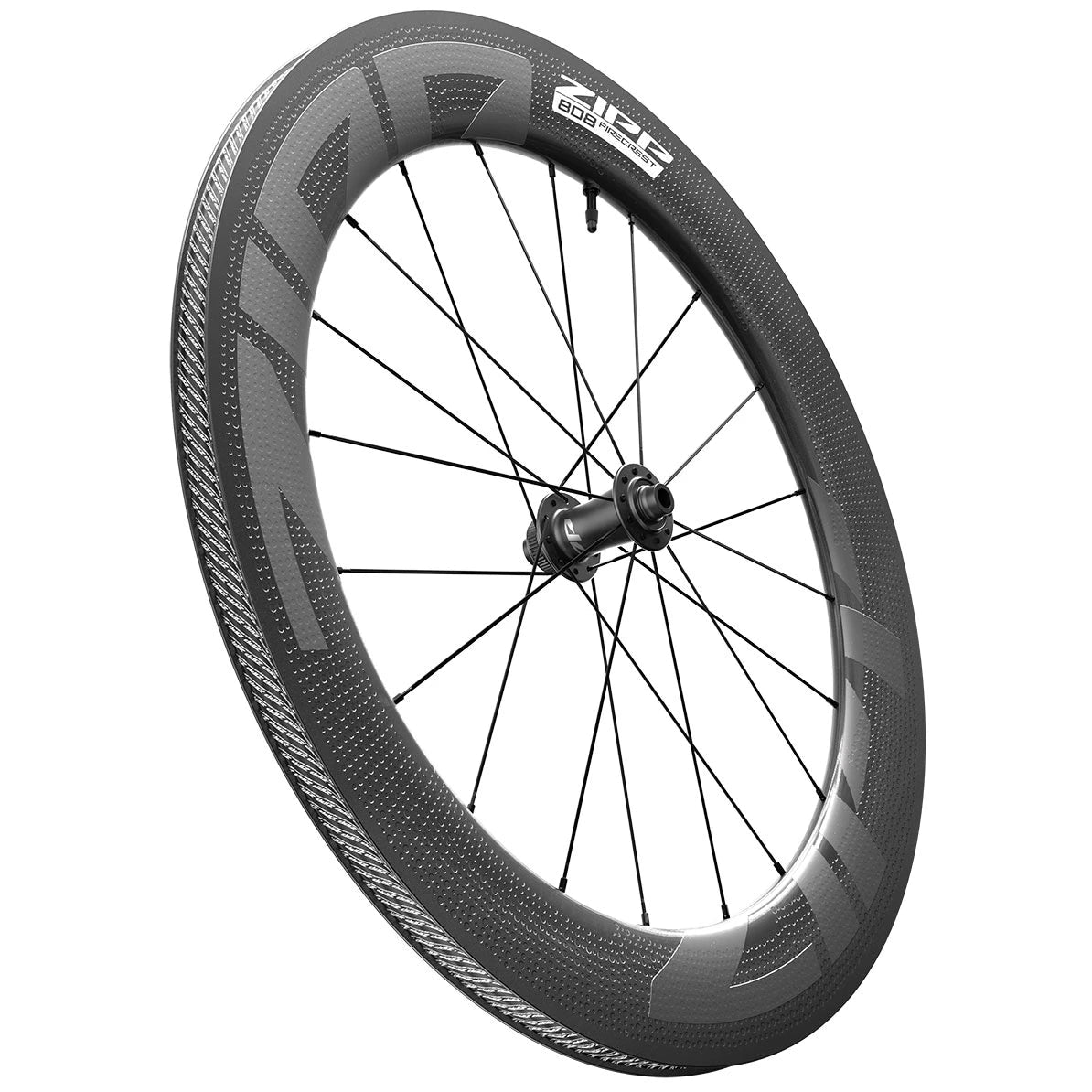 00.1918.691.000_Zipp 808 Firecrest Carbon Vorderrad | 80mm | 28" | 12x100mm | Center Lock