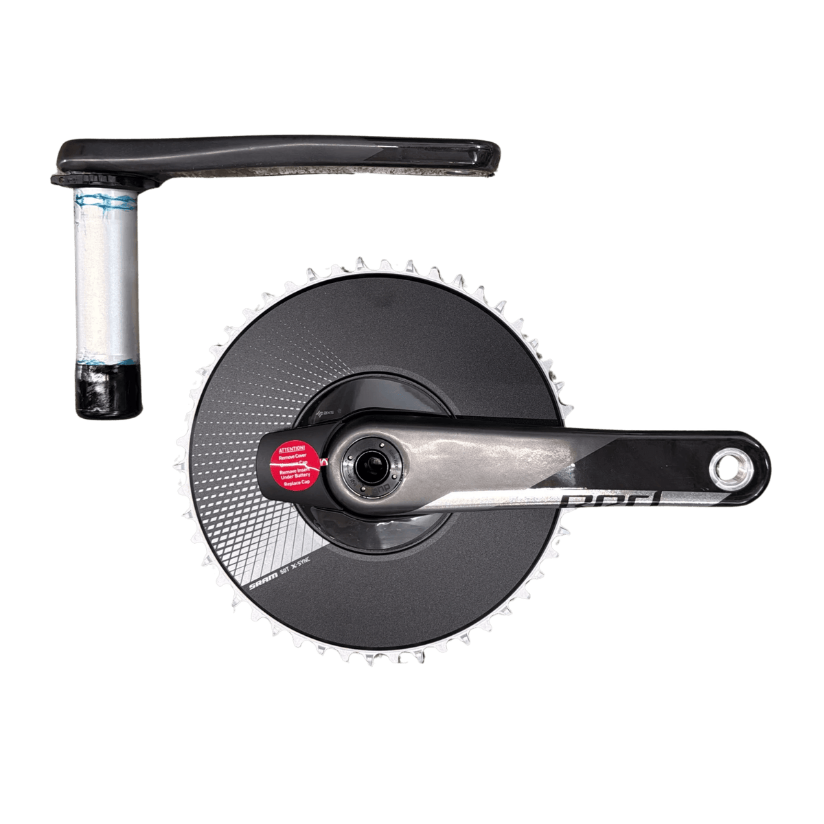 00.6118.510.002_SRAM Red AXS DUB Aero Powermeter Kurbelgarnitur | 1x12-fach | 170mm | 50 Zähne