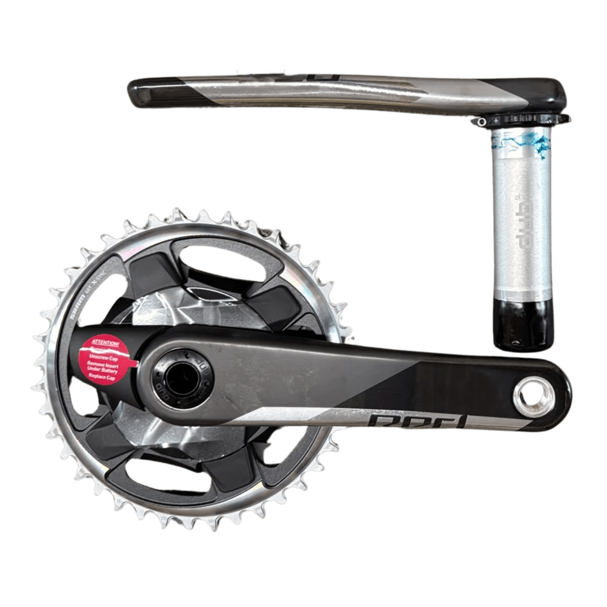 00.6118.511.016_SRAM Red 1 AXS DUB Powermeter Kurbelgarnitur | 1x12-fach | 175mm | 42 Zähne