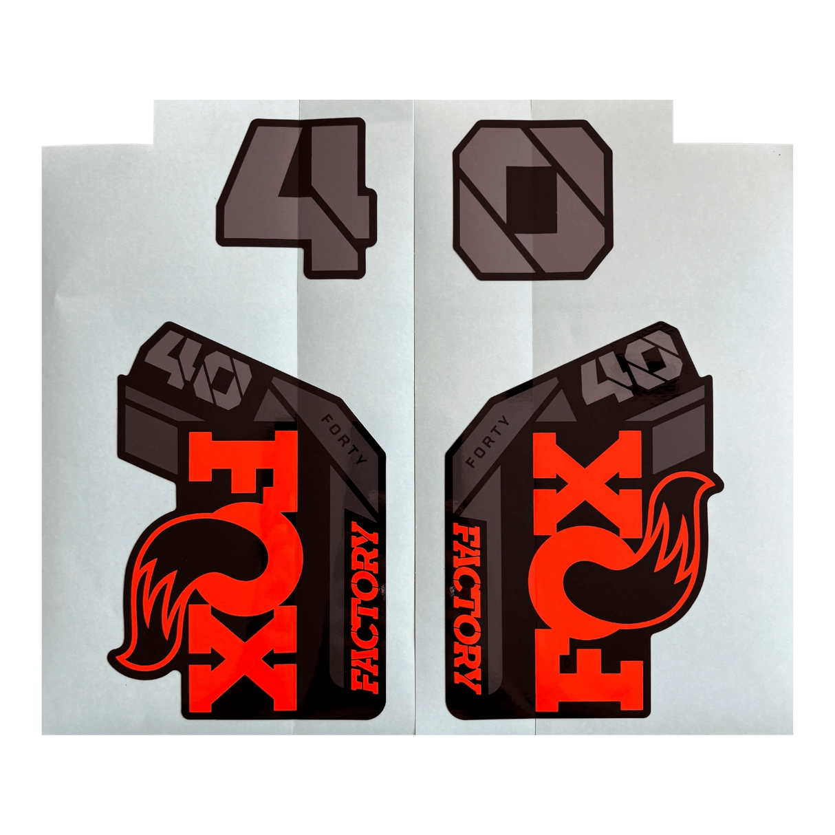 024 - 11 - 211_024 - 11 - 212_2021 FOX 40 Factory Decal | Orange Logo / Gloss Black