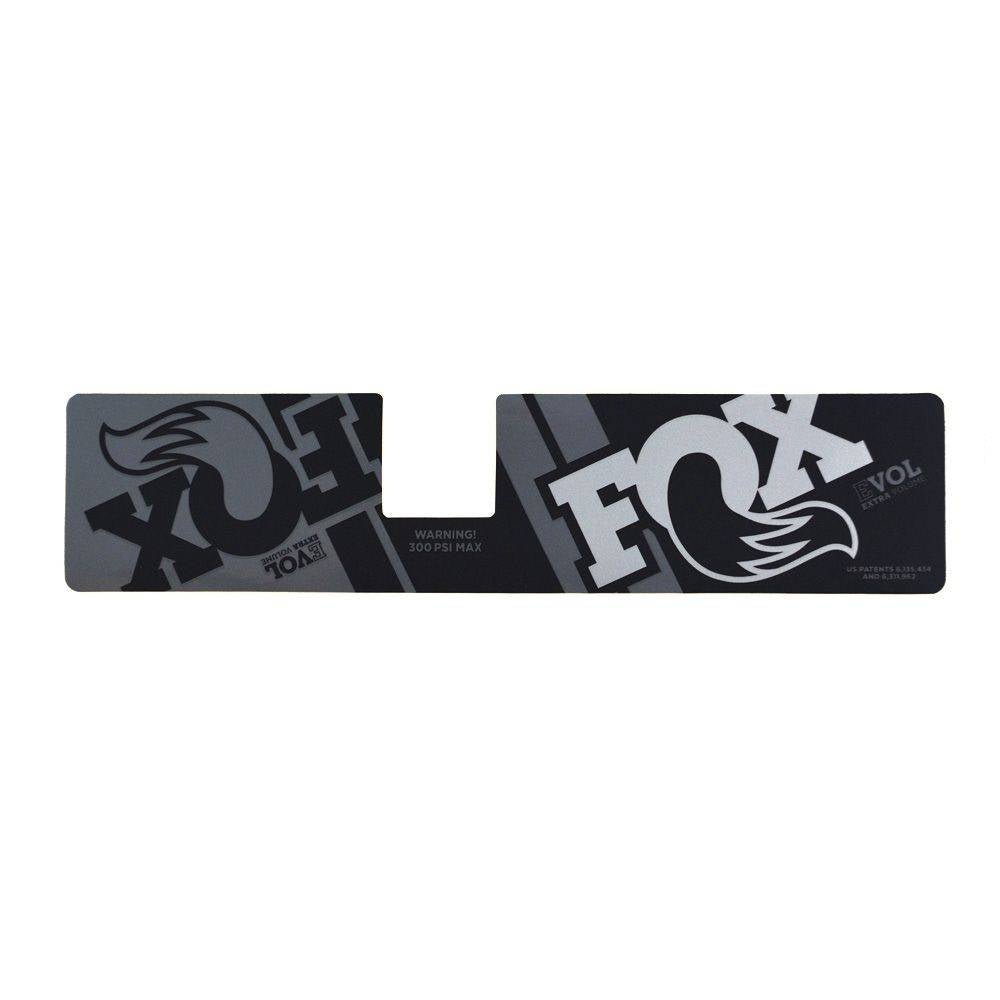 024-12-528_2019 FOX Float X2 Decal | XV Sleeve | Short | Dark Gray