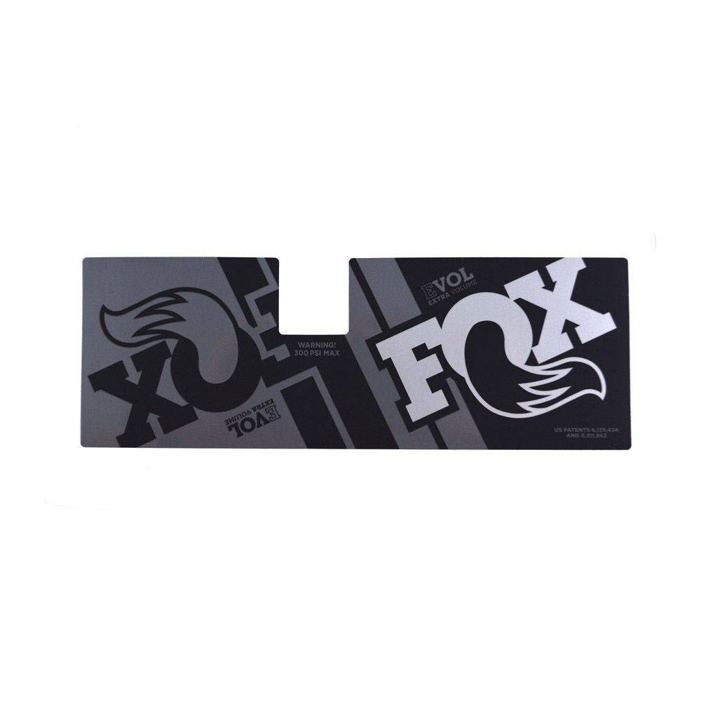 024-12-529_2019 FOX Float X2 Decal | XV Sleeve | Long | Dark Gray
