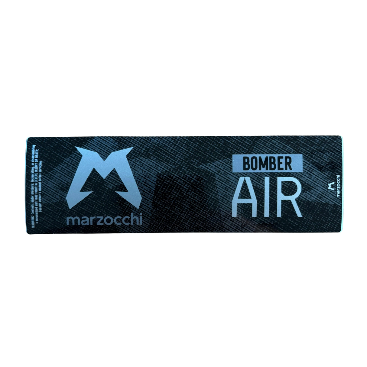 2024 Marzocchi Bomber Air Decal | Neutral / Gloss Black