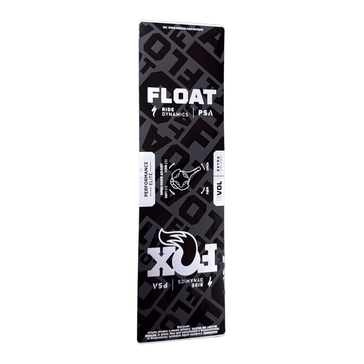024-13-536_2024 FOX Float PSA Performance Elite Decal | Air Sleeve | 45 - 55mm Hub