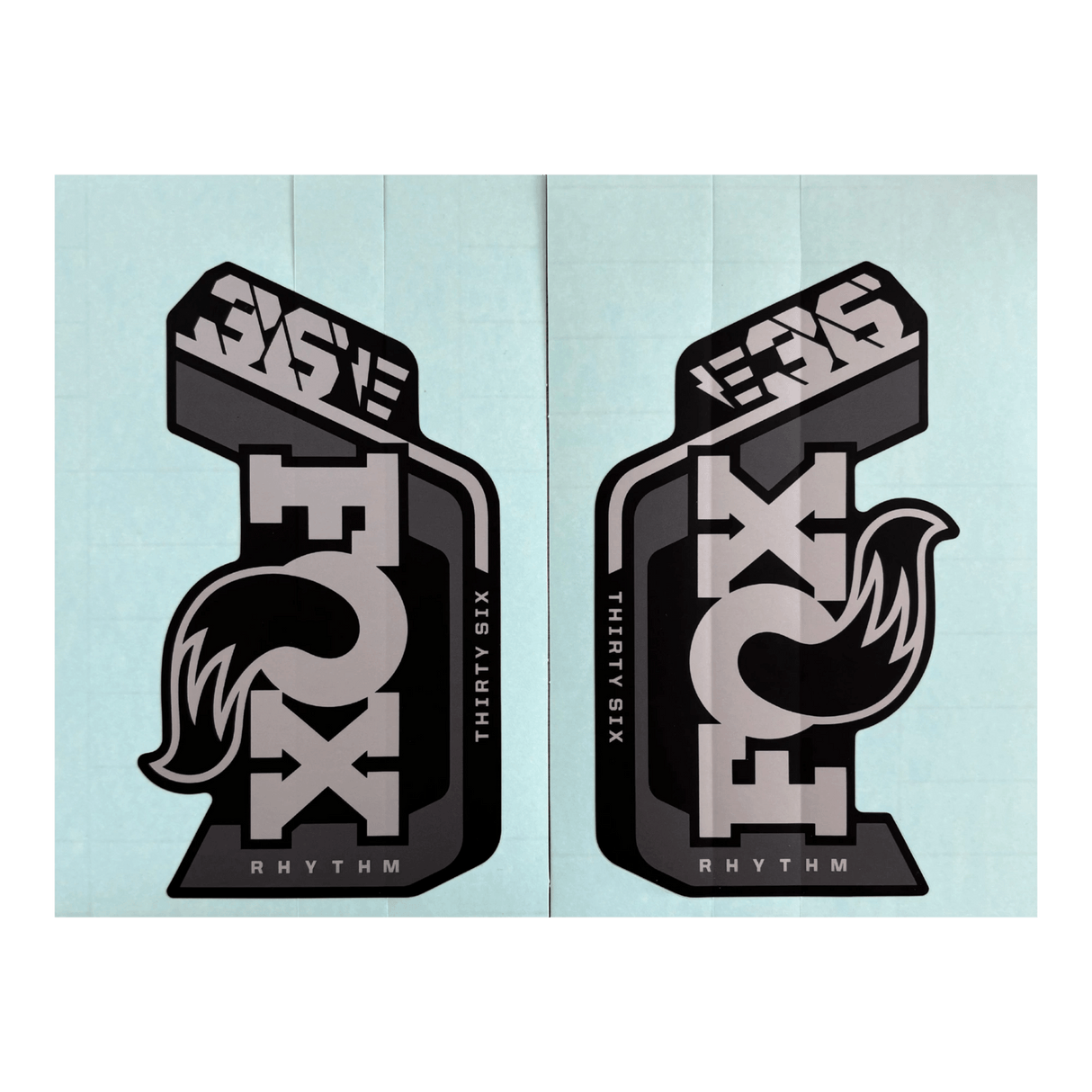 024 - 16 - 085_024 - 16 - 086_2024 FOX 36 Rhythm E - Opt Decal | Matte Black
