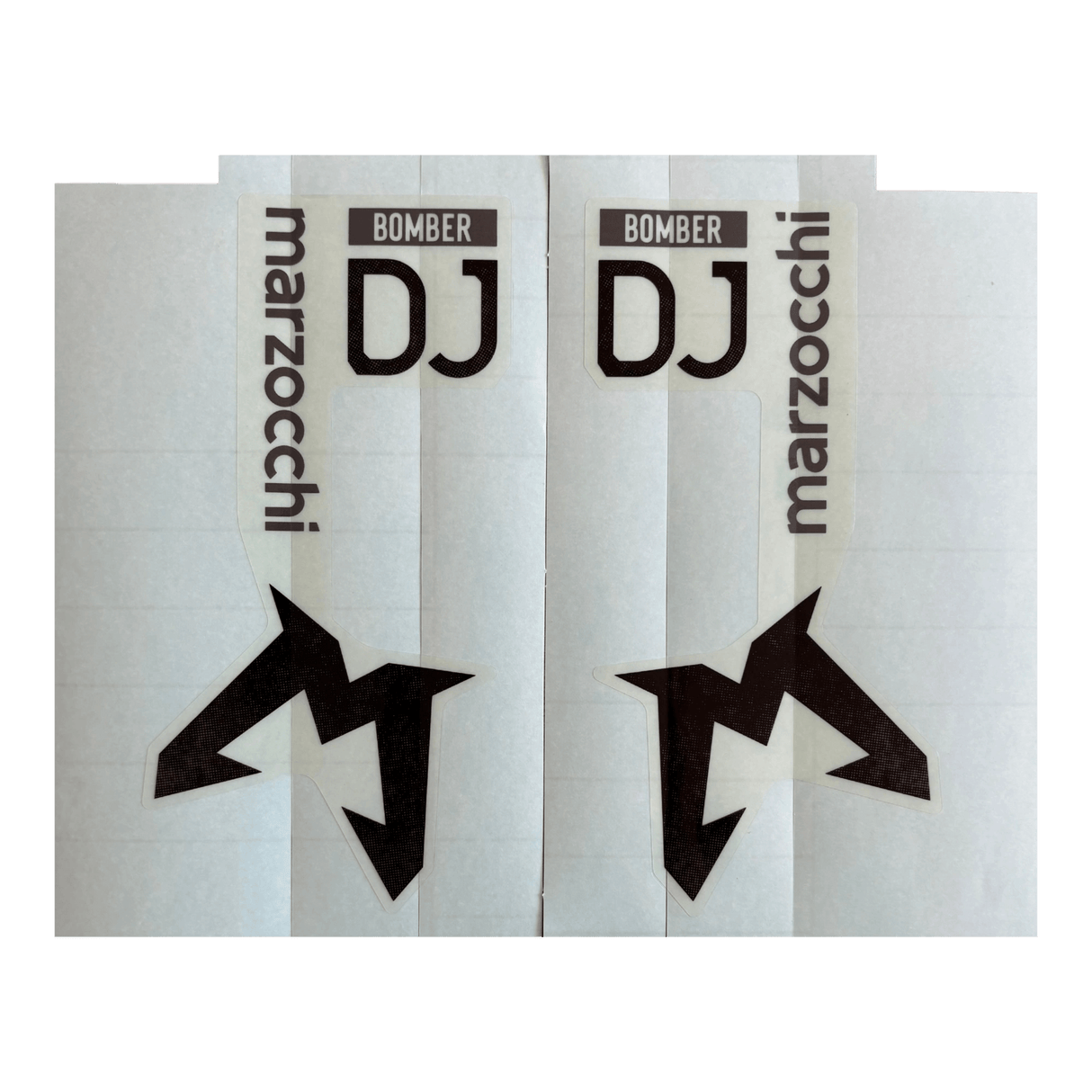 024 - 16 - 157_024 - 16 - 158_2024 Marzocchi Bomber DJ Decal | Gloss Clear