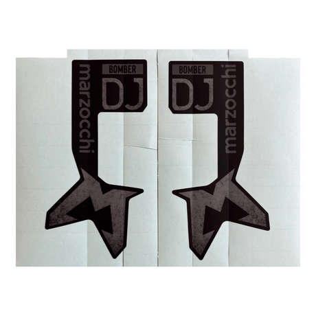 024 - 16 - 265_024 - 16 - 266_2024 Marzocchi Bomber DJ Decal | Neutral / Matte Black