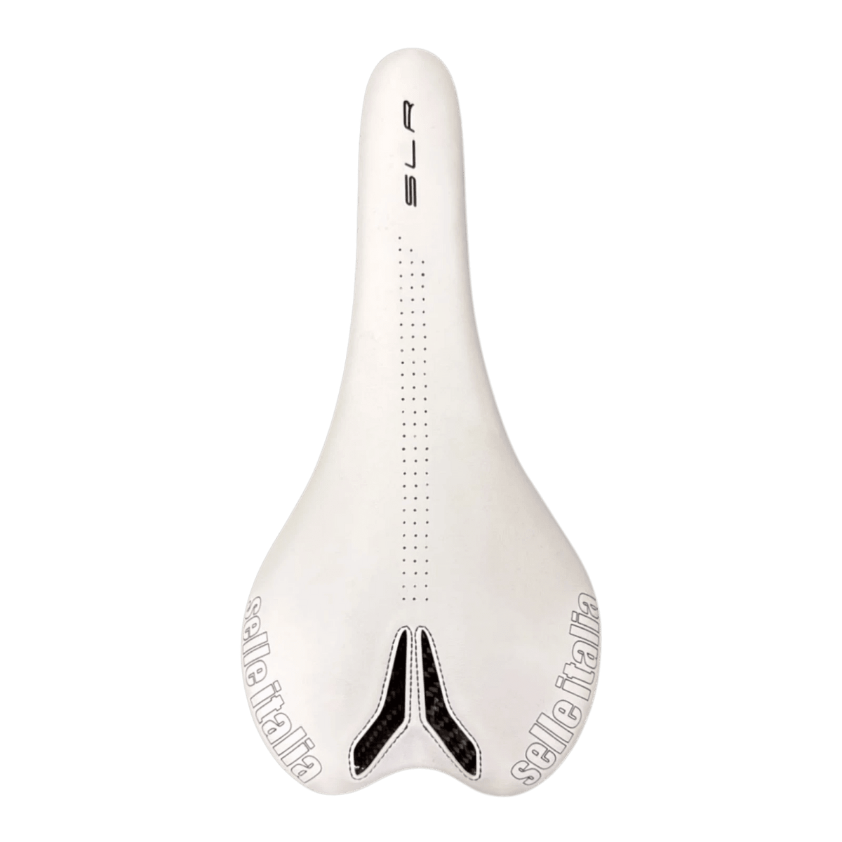 104798_Selle Italia SLR Vanox Sattel | 131mm | Weiß/Schwarz