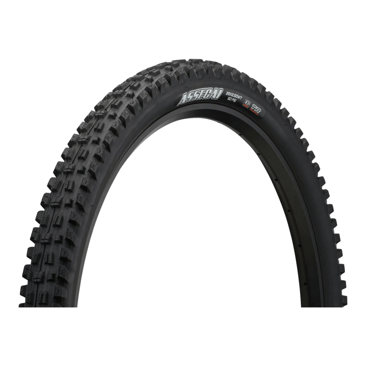 1188_Maxxis Assegai Dual EXO WT TR Faltreifen Schwarz 29x2.5