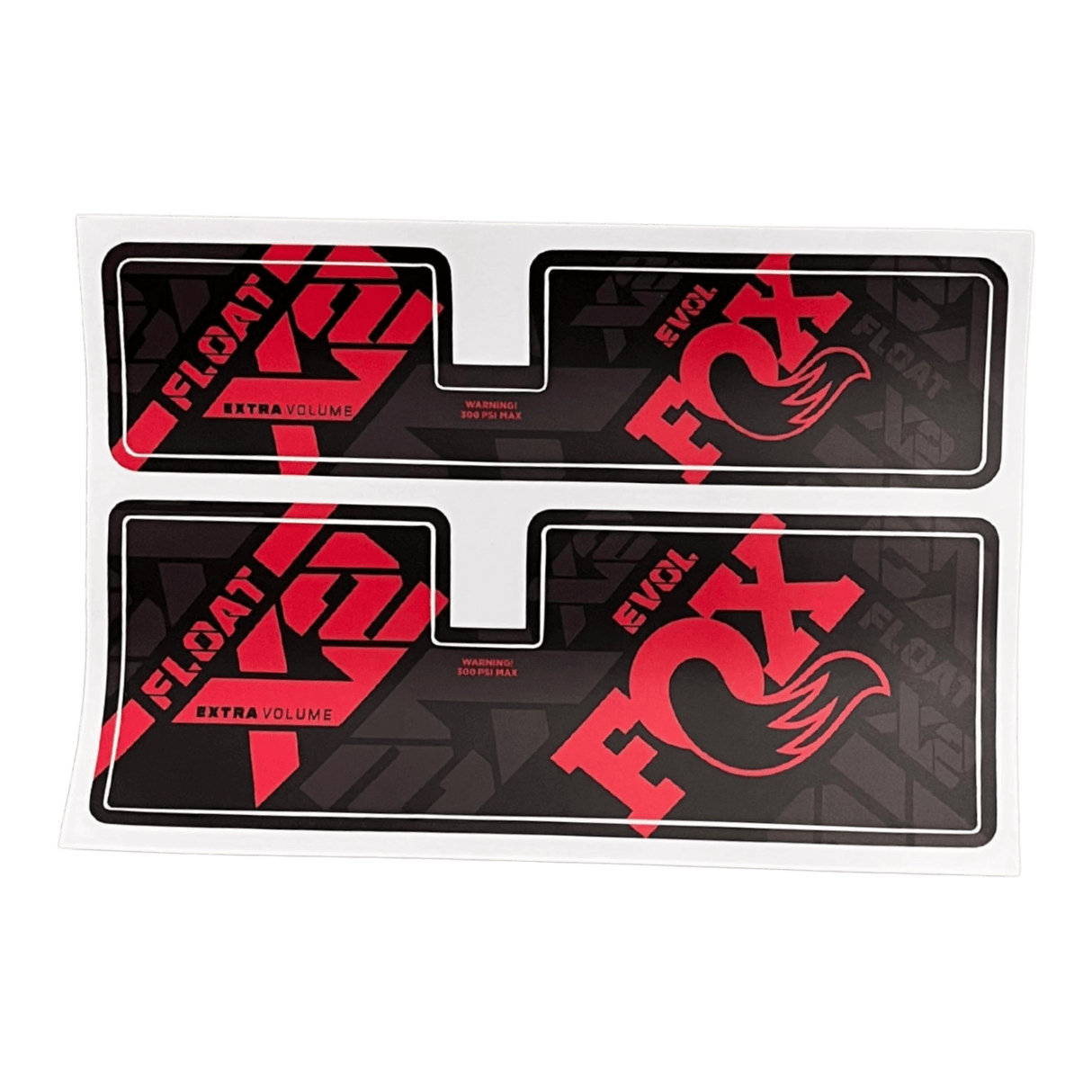 164369_FOX Float X2 Factory Decal - Red Limited