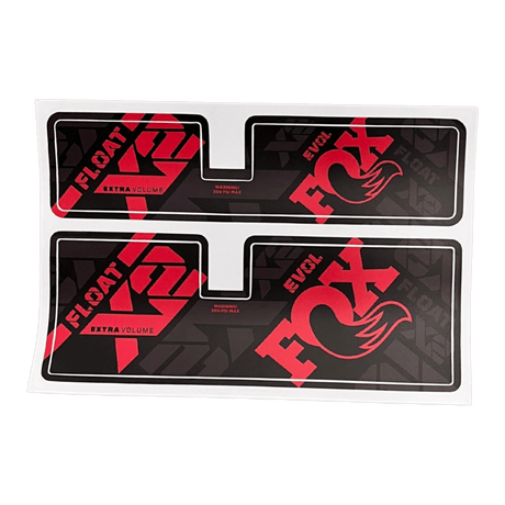 164369_FOX Float X2 Factory Decal - Red Limited