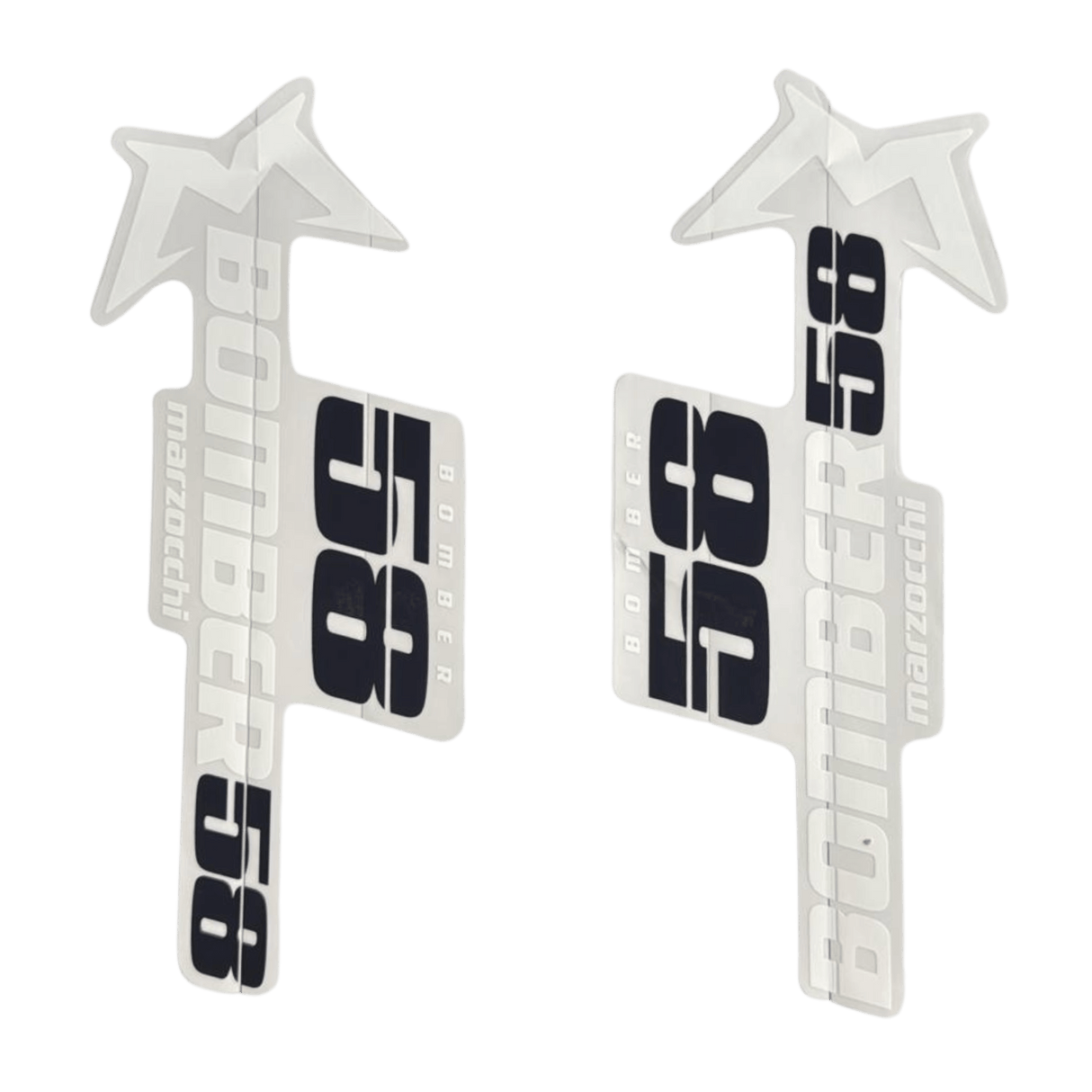 803-01-291_Marzocchi Bomber 58 Decal | Standard / Gloss Red | MJ 2019 - 2023