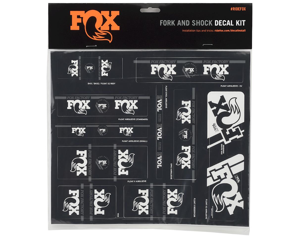 803-01-335_FOX Heritage Decal Kit Fork & Shock | bis MY20 | White