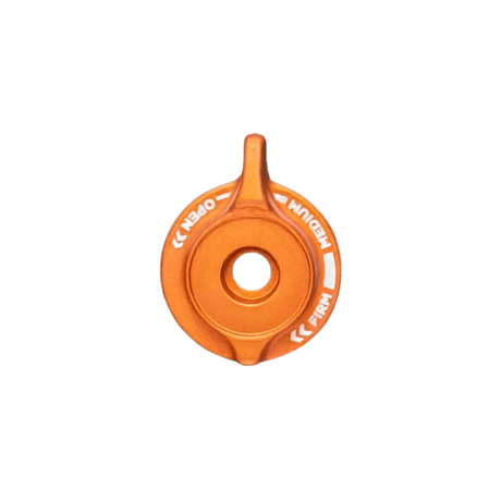803-01-597_FOX FIT4 Lockout Knob | Factory | Orange