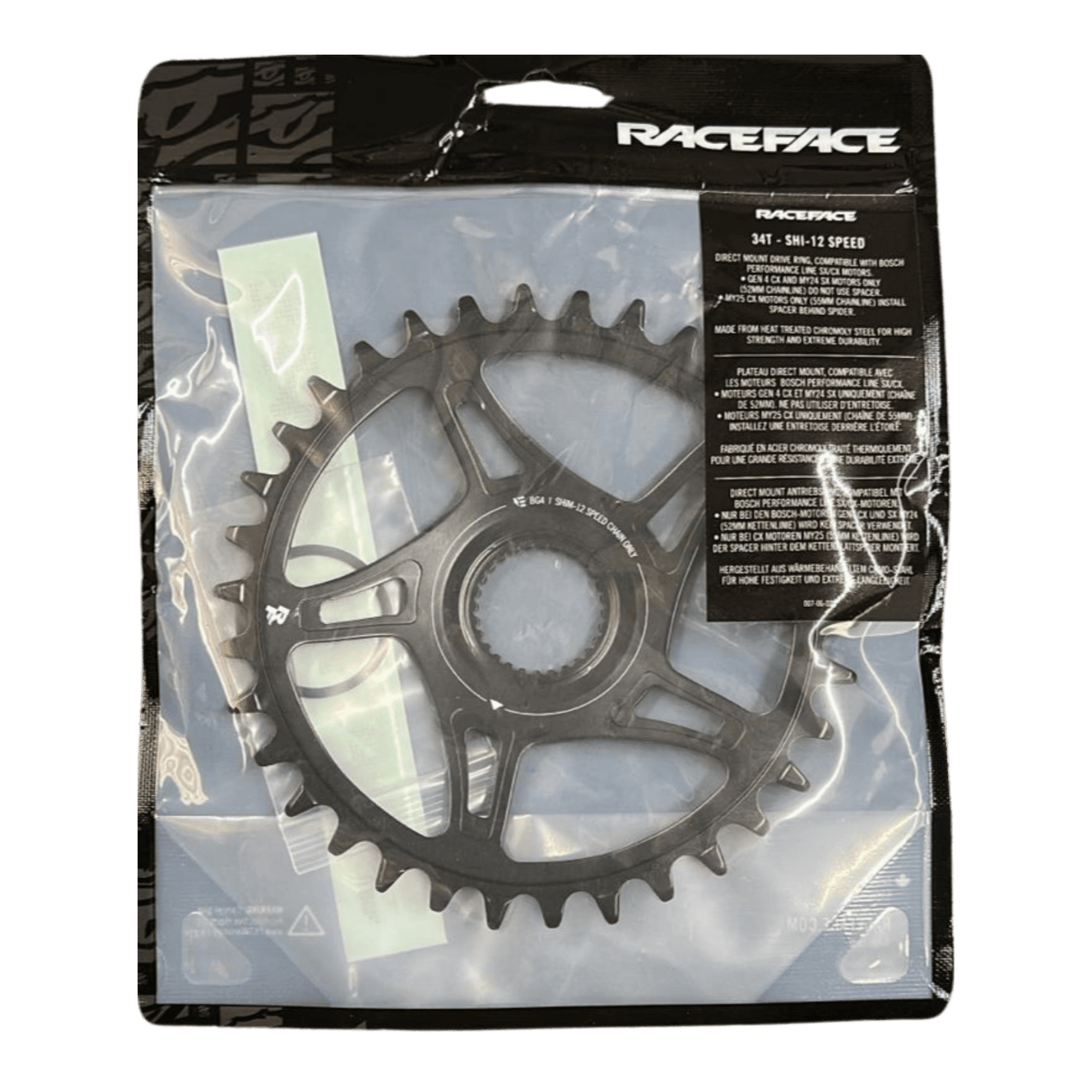 943-00-046_Race Face CX Direct Mount Kettenblatt | Shimano 12 - fach | Schwarz