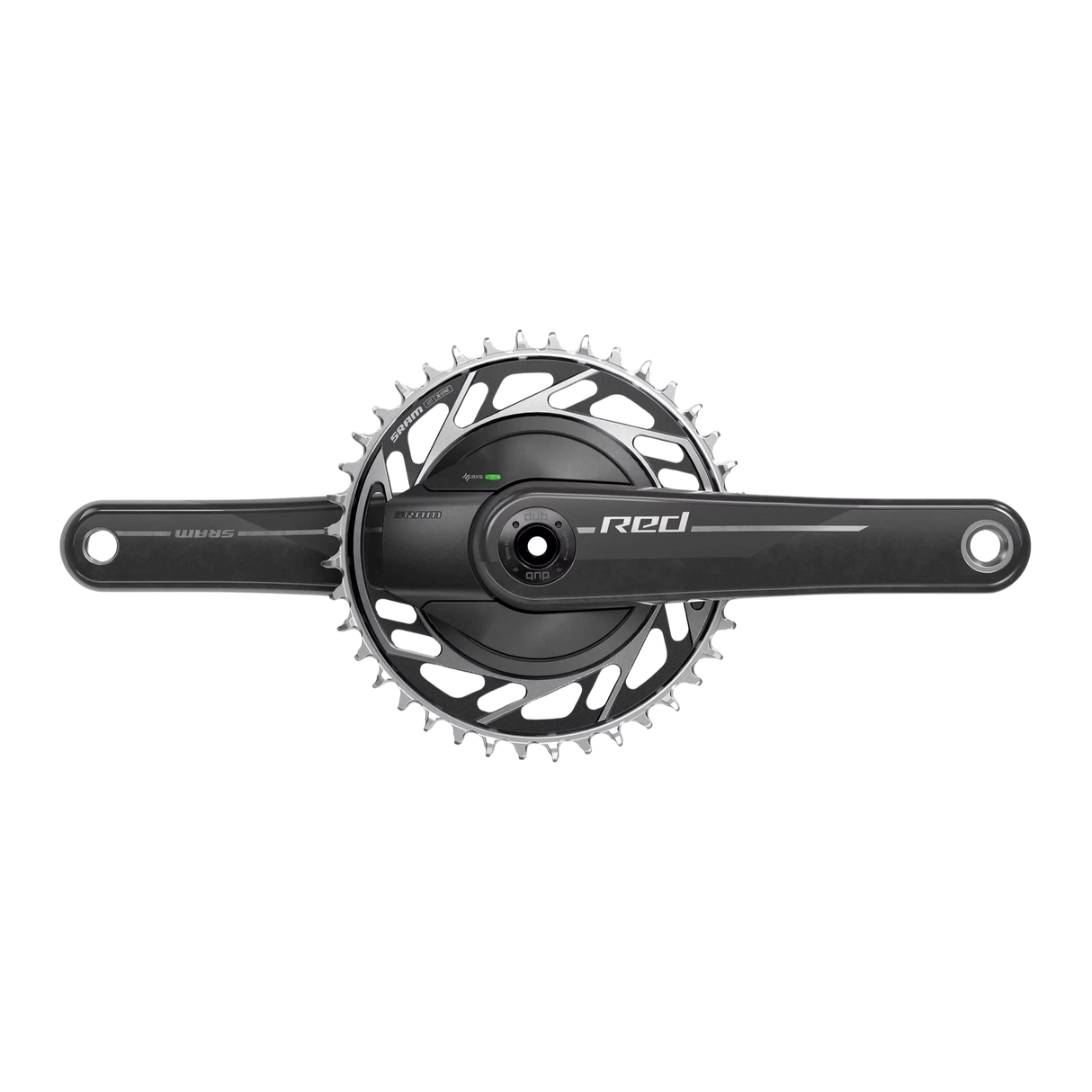 SRAM Red 1 AXS DUB Powermeter Kurbelgarnitur | 1x12-fach | 175mm | 42 Zähne