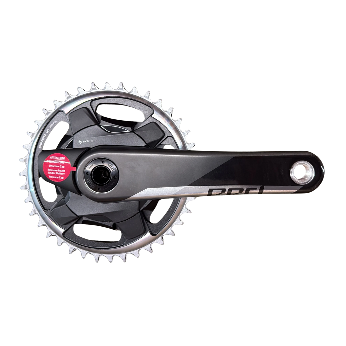 SRAM Red 1 AXS DUB Powermeter Kurbelgarnitur | 1x12-fach | 175mm | 42 Zähne