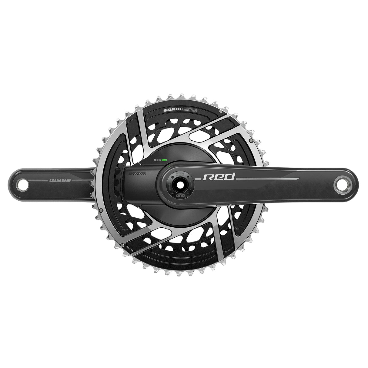 SRAM Red AXS D1 DUB Powermeter Kurbelgarnitur | 2x12-fach | 175mm | 46/33 Zähne