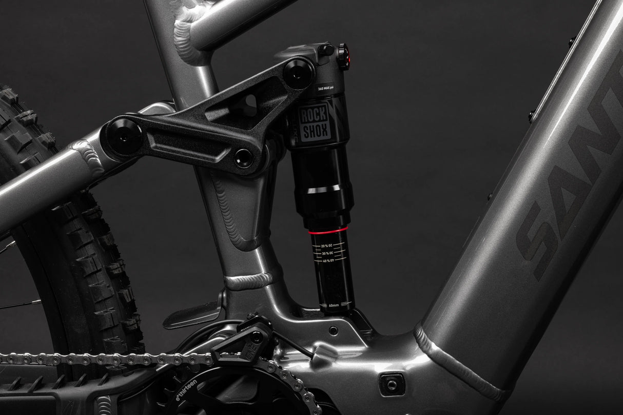 Santa Cruz Vala AL 70 MTB E-Bike (2026) | Gloss Lunar Gray