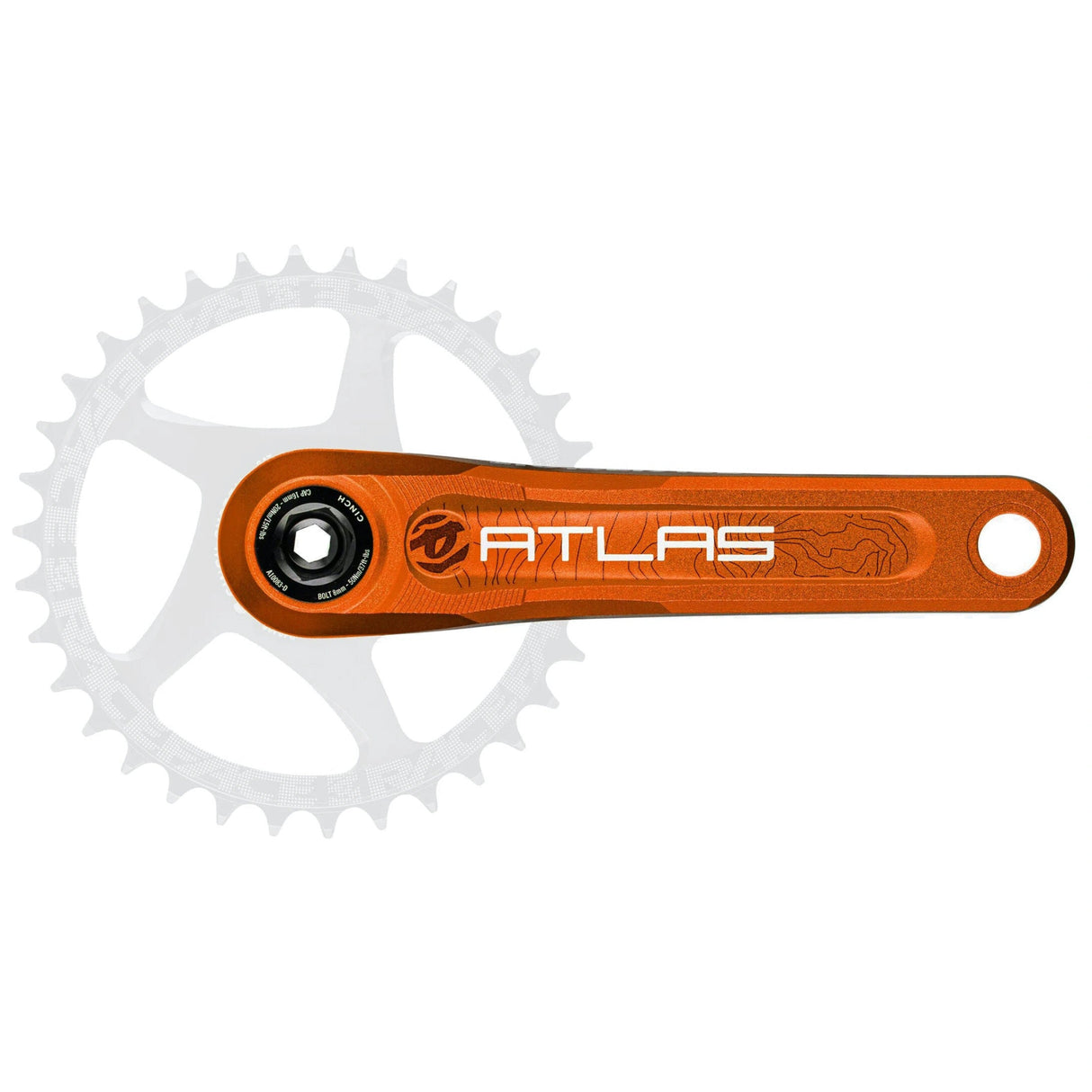 CK16A83A170ORA_Race Face Atlas Kurbelarme | 83mm