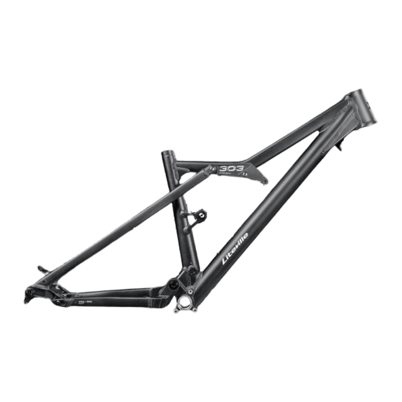 LV303 - BAS_Liteville 303 Mk1 Rahmenset - Black Anodized