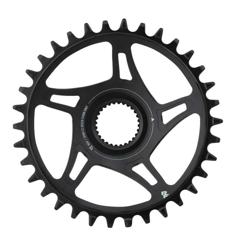 RR21BG4DM5536TSHI12BLK_Race Face BG4 Direct Mount Kettenblatt | 36 Z | Chainline 55 mm | Shimano 12 - fach | Schwarz