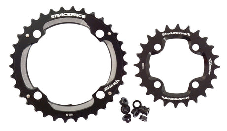 RRTUR2HBLK_Race Face Turbine 2x11 - fach Kettenblatt Set | 34/24 Zähne | 104mm/64mm