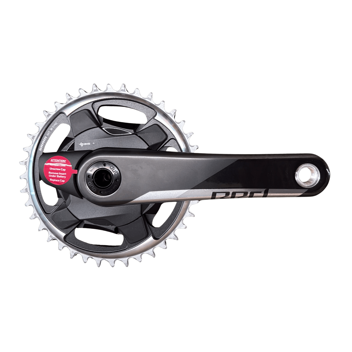 00.6118.511.016_SRAM Red 1 AXS DUB Powermeter Kurbelgarnitur | 1x12-fach | 175mm | 42 Zähne
