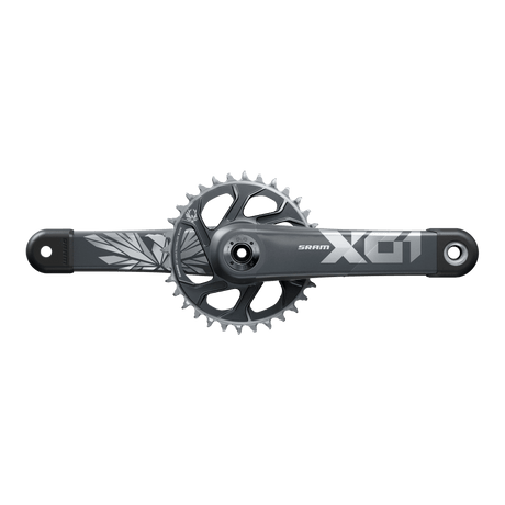 00.6118.591.054_SRAM X01 Eagle Flight Attendant DUB Carbon Kurbelgarnitur | 1x12-fach | 165mm | 32 Zähne | CL55