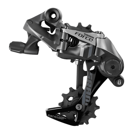 00.7518.105.002_SRAM Force 1 Schaltwerk | 11 - fach | Long Cage | Schwarz