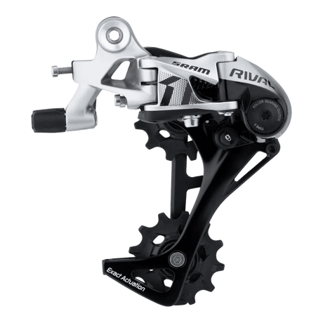 00.7518.113.001_SRAM Rival 1 Schaltwerk | 11 - fach | Medium Cage | 36 Zähne | Schwarz