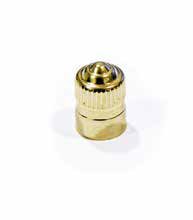 010 - 00 - 004 - A_Air Valve Parts: Cap, Air Valve [.305 - 32], Nickel Plated