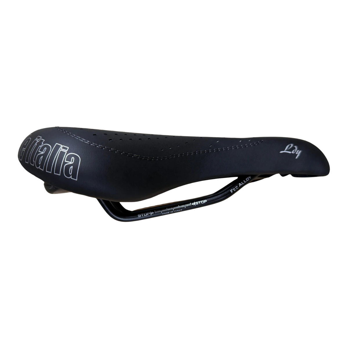 Selle Italia Lady Gel Flow Damen Sattel | Duro-Tek | Schwarz