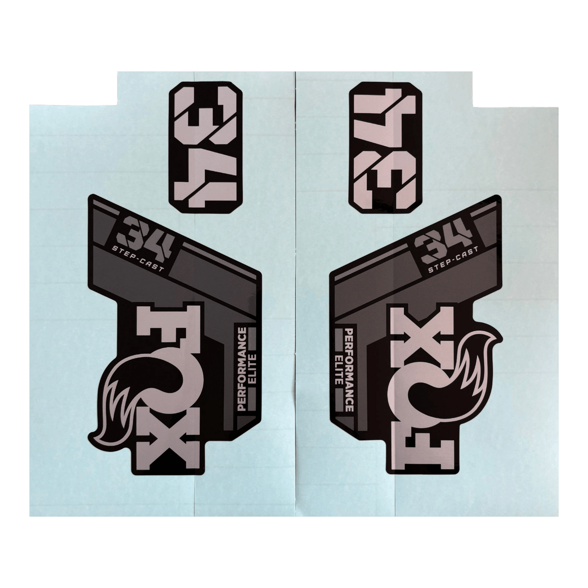 2022 FOX 34 SC Performance Elite Decal | Gloss Black – MTB Classic Parts