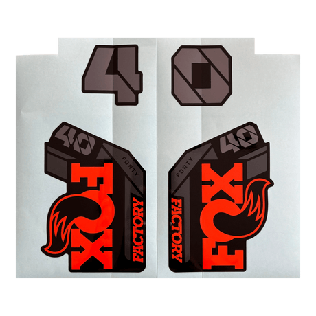 024 - 11 - 211_024 - 11 - 212_2021 FOX 40 Factory Decal | Orange Logo / Gloss Black