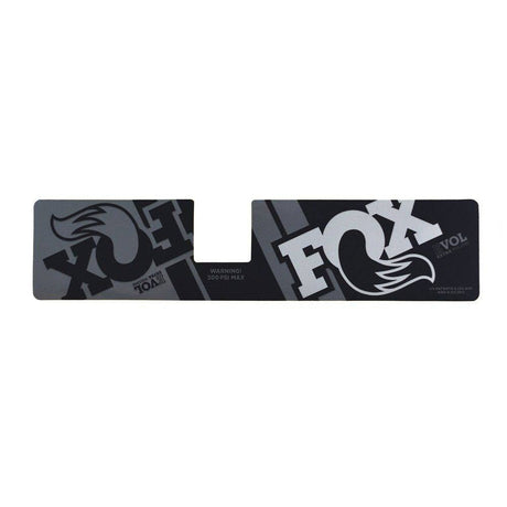 024-12-528_2019 FOX Float X2 Decal | XV Sleeve | Short | Dark Gray