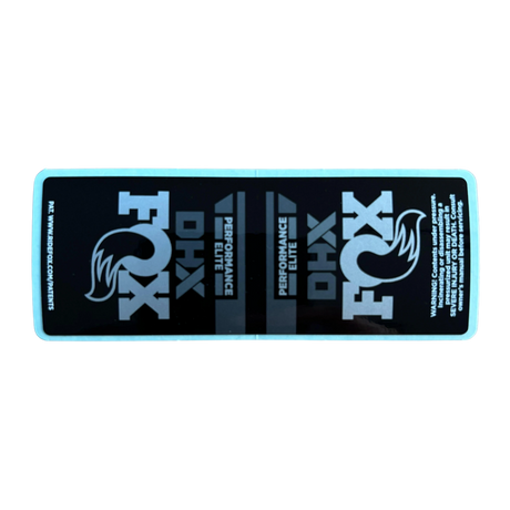 2022 FOX DHX Performance Elite Decal | Standard Logo
