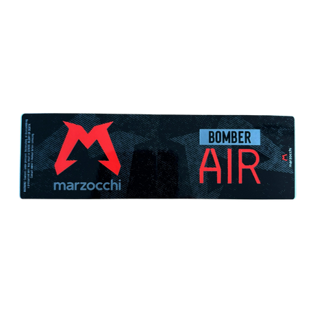 2024 Marzocchi Bomber Air Decal | Red / Gloss Black