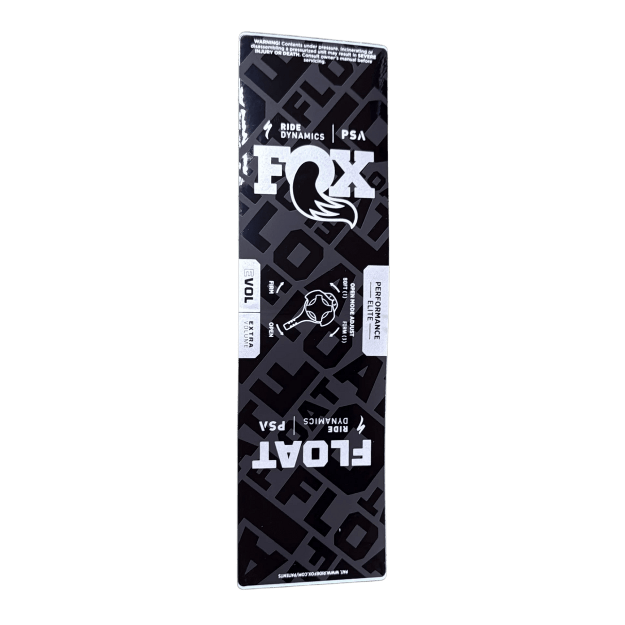 024-13-536_2024 FOX Float PSA Performance Elite Decal | Air Sleeve | 45 - 55mm Hub