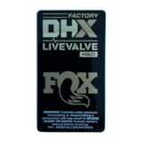 2026 FOX DHX Factory Decal | Neutral / Light Gold