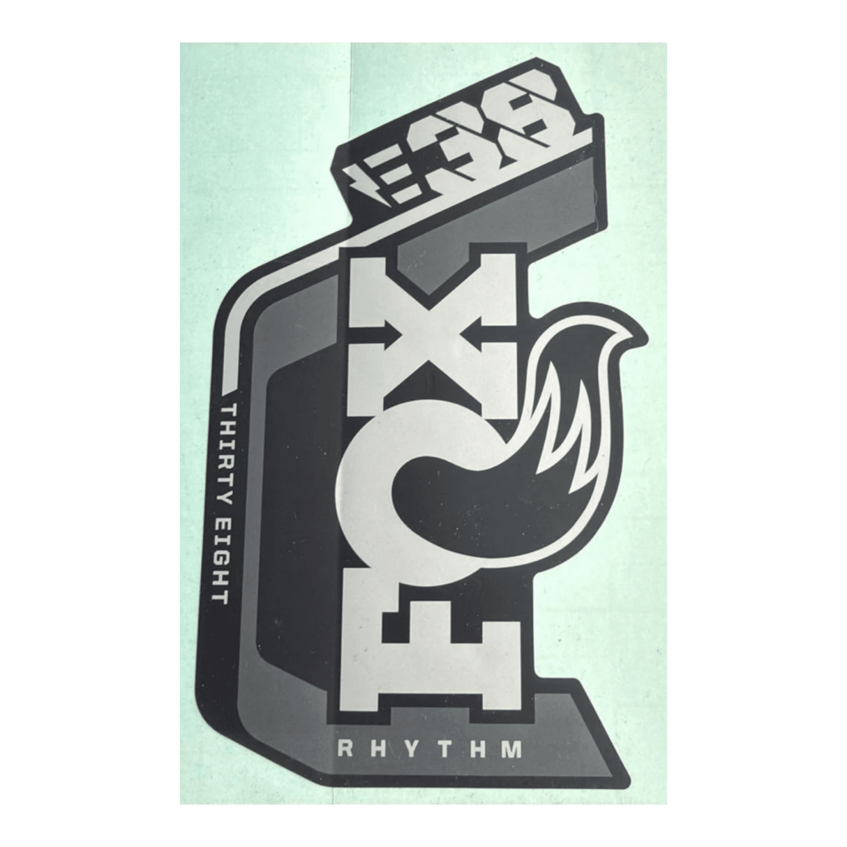 024-16-011_024-16-012_2023 FOX 38 E - Bike+ Rhythm Decal | Matte Black Background