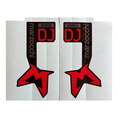 2024 Marzocchi Bomber DJ Decal | Gloss Black