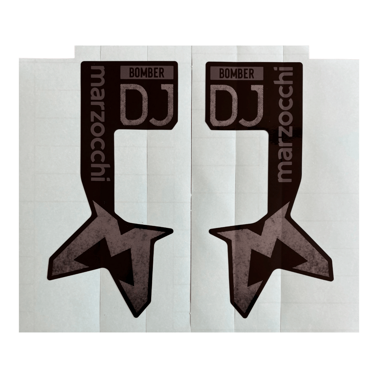 024 - 16 - 155_024 - 16 - 156_2024 Marzocchi Bomber DJ Decal | Neutral / Gloss Black
