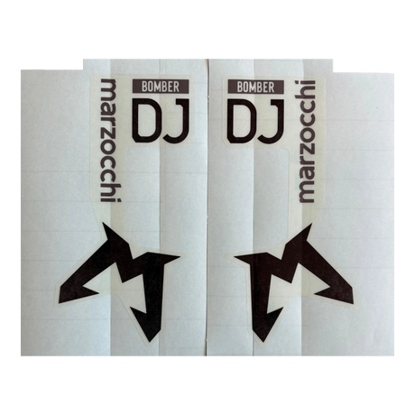 2024 Marzocchi Bomber DJ Decal | Gloss Clear