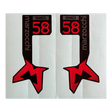024 - 16 - 167_024 - 16 - 168_2024 Marzocchi Bomber 58 Decal | Gloss Black