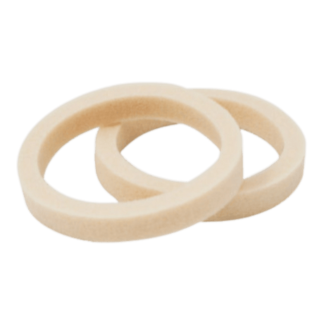 028-00-000_Ring, Oil: Foam [1.250 ID X 0.155 WTH X 0.250 TLG] White Urethane