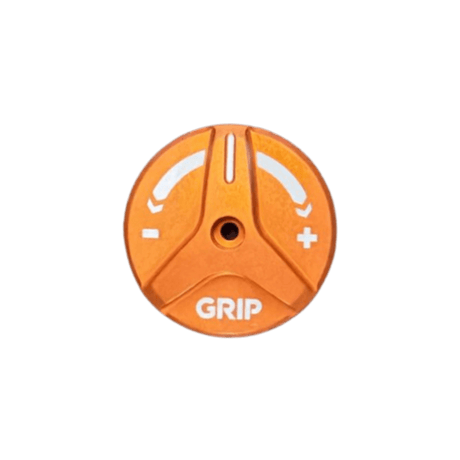 210-24-919_FOX GRIP Compression Selector Knob | Orange