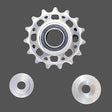 21001-0001 SPICY_PW_15_Lapierre Spicy Pulley Wheel / Umlenkrolle inkl. Lager und Scheiben | 15 Zähne